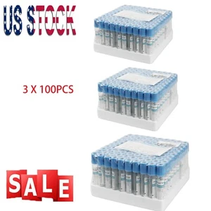 3*100pcs 2ML Buffered Sodium Citrate Blood Collection Coagulation Tubes·~us~ - Picture 1 of 7