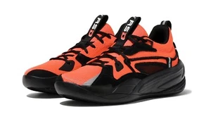 NEW Puma J Cole US Men's Sz 9 Basketball Shoes RS Dreamer Orange Black 193990-16 - Picture 1 of 10