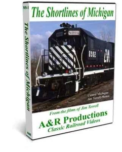 Shortline Railroads of Michigan - A&R Productions Train DVD Video - Imagen 1 de 1