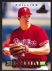Scott Rolen 1997 Pinnacle Checklist Card 200 Philadelphia Phillies St. Louis - Picture 1 of 1