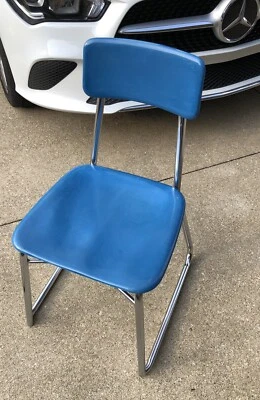 Mid Century Modern Heywood Wakefield Hey Woodite Childs School Chair Excellent Foto 1 de 4