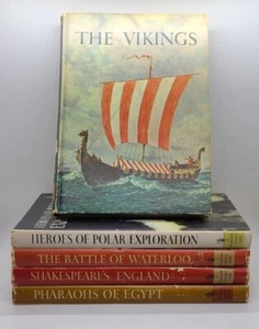 Vintage 60s A Horizon Caravel Book Hardback Lot Of 5 - Picture 1 of 12