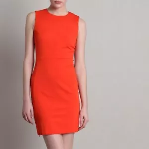 Talla 10 Diane von Furstenberg DVF Reona Dos Vaina Mandarina Nuevo con etiquetas $368 - Imagen 1 de 2