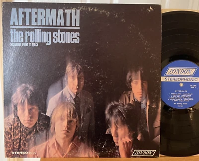 Rolling Stones Aftermath Vinyl LP London PS-476 Paint It Black Under My Thumb - Image 1 of 4