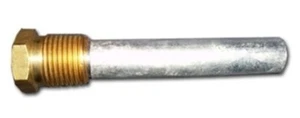 Ánodo de zinc motor E-0 de 1/4 de pulgada NPT x 1-3/4 de pulgada marino - Imagen 1 de 2