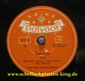 Peter Kraus & Die "Rockies" 78 / Tutti-Frutti & DIe Straße Der Vergessen (KA_24) - Bild 1 von 3