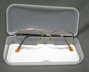 Eyeglasses Half Rim Metal Tortoise Ben-Glo Fregossi #504 Continental 52 17 140 - Picture 1 of 6