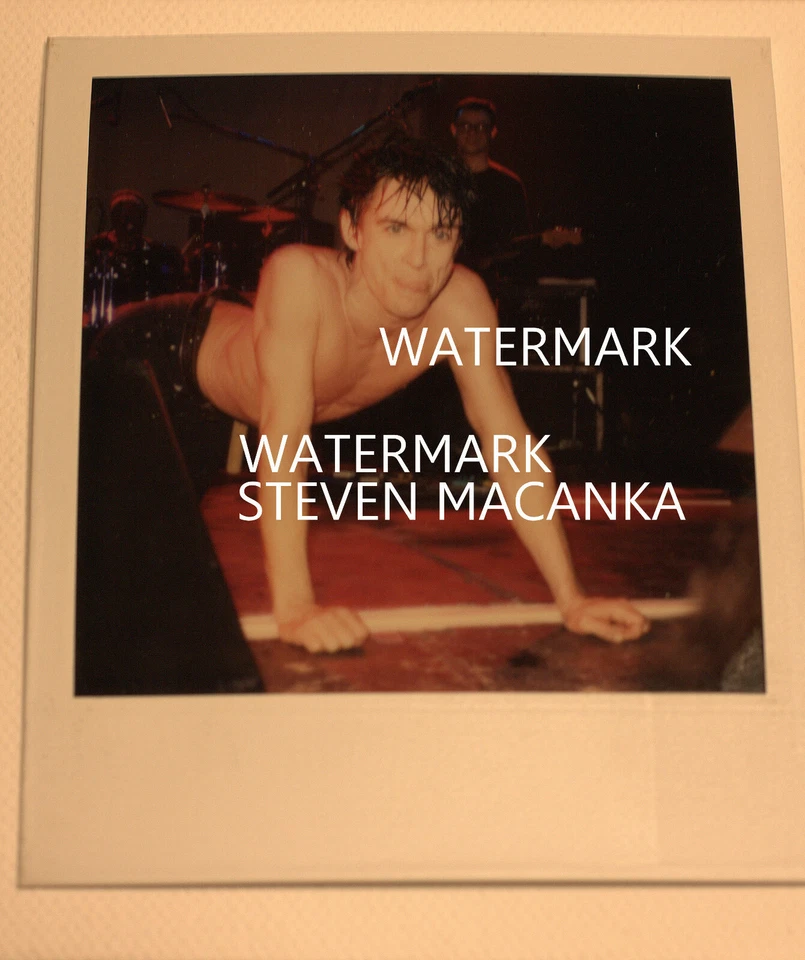 IGGY POP CONCERT POLAROID "ONE OF A KIND" RARE nyc 1970's  - Image 1 of 1