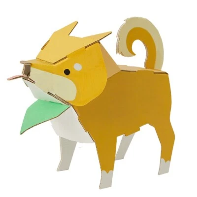 2PC Dog Animal Puzzle 3D DIY Jigsaw Children Educational Kids Toys Gift - Image 1 of 4