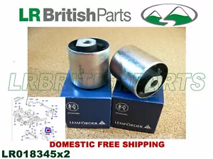 LAND ROVER BUSHING FRONT CONTROL ARM UPPER SET RANGE ROVER 03-12 LEMFOR LR018345 - Picture 1 of 4