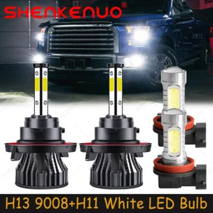 Combo de 15 faros LED altos/bajos + faros antiniebla para Chevy Cruze 2011-2013 2014 4x - Imagen 1 de 14