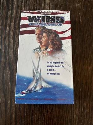 Wind VHS, 1997 Closed Captioned Columbia Tristar Home Videos Fast Free Shipping Foto 1 de 4