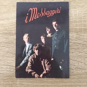 CARTOLINA MUSICALE " I messaggeri " anni 60 - Foto 1 di 3