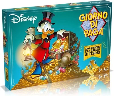 Gioco Giorno di Paga Versione Zio Paperone Gioco di Societa da Tavolo Disney - Immagine 1 di 4