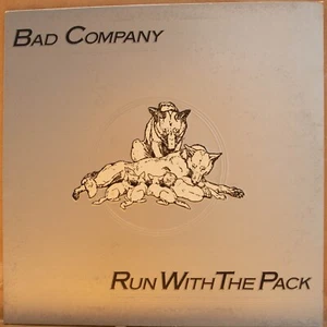 BAD COMPANY - RUN WITH THE PACK - Vinyl LP - Island - 1976 - VG FREE POST (2594) - Picture 1 of 6