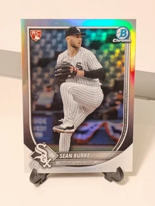 Sean Burke 2025 Bowman Chrome Red RC #73 - Picture 1 of 5