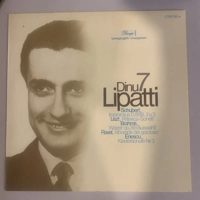 Dinu Lipatti, долгоиграющая пластинка, немецкая пресса, почти как новая, Dinu Lipatti 7 - Изображение 1 из 4