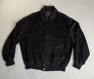 Paul Yachting X Loro Piana Wool Cashmere Bomber Jacket Full Zip Mens L Black - Bild 1 von 22