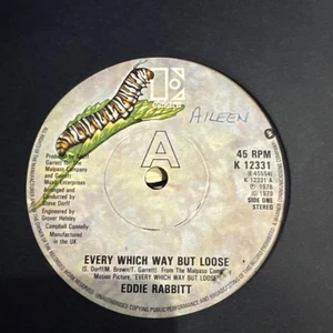 Eddie Rabbitt – Every Which Way But Loose 7” vinyl record - PROMO - Picture 1 of 2