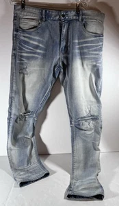Men’s Decibel Distressed Stretch Jeans Size 36x32 - Picture 1 of 10