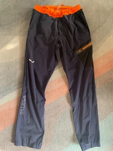 SALEWA Pedroc Light Durastretch Pants Men's Size EU50 (L)/US M Blue RAB Inov8 - Picture 1 of 24