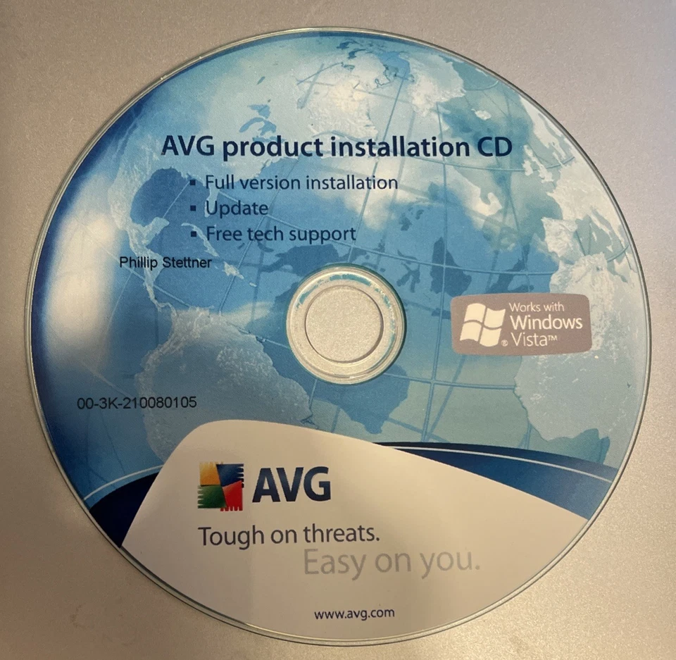AVG product Installation CD - Image 1 of 1