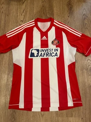 SUNDERLAND 2012 2013 HOME FOOTBALL SHIRT ENGLAND SOCCER JERSEY ADIDAS SIZE L MEN - Image 1 of 4