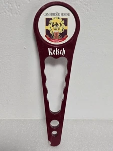 The Cambridge House Kolsch Metal Bottle Opener 11.5" Draft Beer Tap Handle - Picture 1 of 6