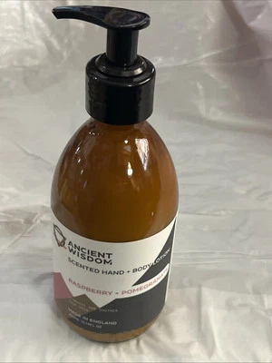 Ancient Wisdom  Aromatherapy Hand & Body Wash Raspberry Pomegranate New - Image 1 of 4