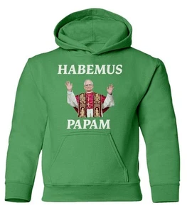 Habemus Papam – Pope Leo XIV Prevost Tribute Youth Hooded Sweatshirt - Picture 1 of 13