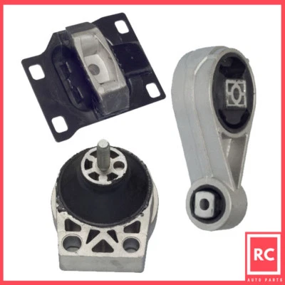 2000-2003 Ford Focus 2.0 DOHC Engine Motor & Trans Mount Set 3PCS - Image 1 of 4