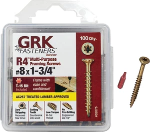 772691020758 8 R4 Screw X 1-3/4", Color, 100 Count - Picture 1 of 12