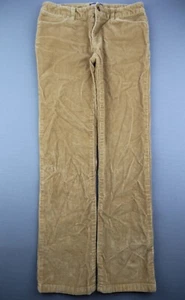 Girl's Polo Ralph Lauren Corduroy Pants Straight Leg Brown Size 12 (26x26) - Picture 1 of 8