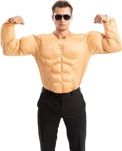 Syncfuns Adult Men Body Builder costume Muscle Suit - Picture 1 of 7
