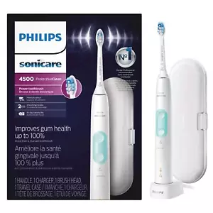 Philips Sonicare ProtectiveClean 4500 wiederaufladbare elektrische Zahnbürste weiß - Bild 1 von 8