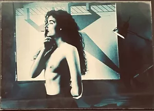 MICHAEL A RUSS HAND SIGNED HANDCOLORED SEXY GELATIN SILVER PHOTO TINTONES 1991 - Picture 1 of 2