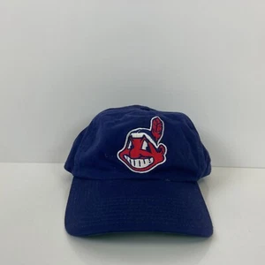 Starter Cleveland Indians Embroidered Snapback Hat Vtg 90s MLB Baseball - Picture 1 of 7