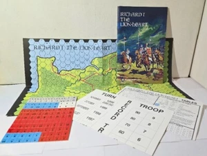 Mayfair Richard I The Lionheart 1981 UNPUNCHED Complete  - Picture 1 of 7