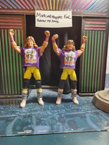 WWE MATTEL CUSTOM ULTIMATE EDITION THE ROCKERS SHAWN MICHAELS & MARTY JANNETTY Cover