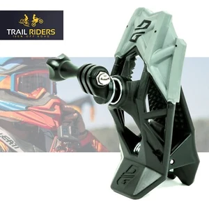Dango Design Gripper Action Camera Helmet Mount For GoPro DJI Insta360 Black - Picture 1 of 16