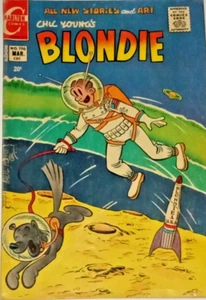 Charlton Comics Chic Young's Blondie Vol 5 No #196 March Way Out Dagwood Book - Picture 1 of 2