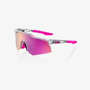 100% Speedcraft XS Tokyo Night Cycling Sunglasses, Purple Multilayer Mirror Lens - Picture 1 of 3