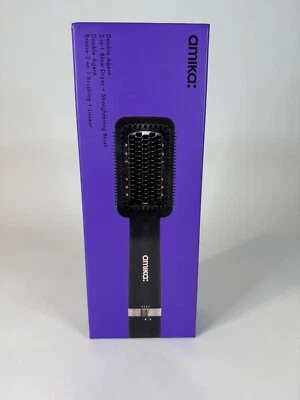 Secador de soplado Amika Double Agent 2 en 1 + cepillo alisador ligeramente usado Foto 1 de 4