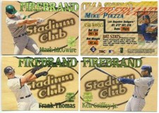 Jeff Bagwell #FB1 1997 Stadium Club Members Only Firebrand