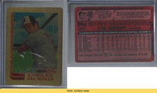 1993-98 R&N China Topps Porcelain Gold Tint Reprints Cal Ripken Jr #98T HOF