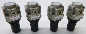 SMC AR10-M5-1Z Regulator, Modular, 3-30 psi, M5, Lot of 4 - Picture 1 of 3