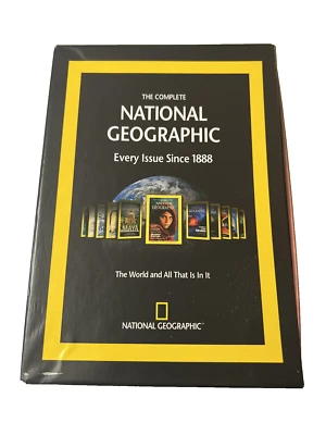 Complete National Geographic Every Issue 1888-2008 WIN MAC 7 DVD-ROM Disc Set - Image 1 of 4