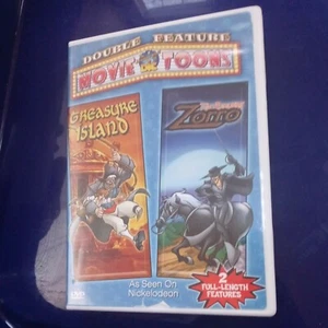 The Amazing Zorro/ Treasure Island (DVD, 2005) - Picture 1 of 3