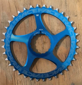 Race Face Cinch Direct Mount Chainring 36T 11/12 Speed MTB Blue - Picture 1 of 2