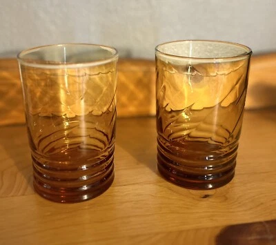 Vaso/vasos highball de vidrio ámbar de 10,5 oz - Juegos de 4 Foto 1 de 4